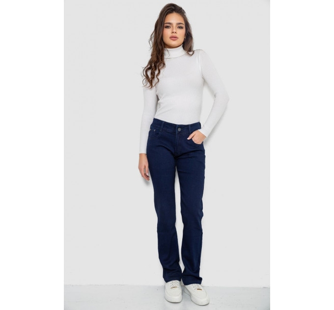 Джинси жіночі Slim Fit, колір темно-синій, 244R1050