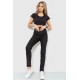 Джинси жіночі skinny, колір чорний, 186R0028