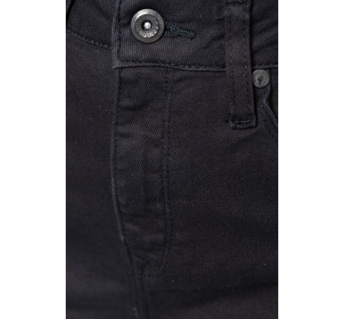 Джинси жіночі skinny, колір чорний, 186R0028