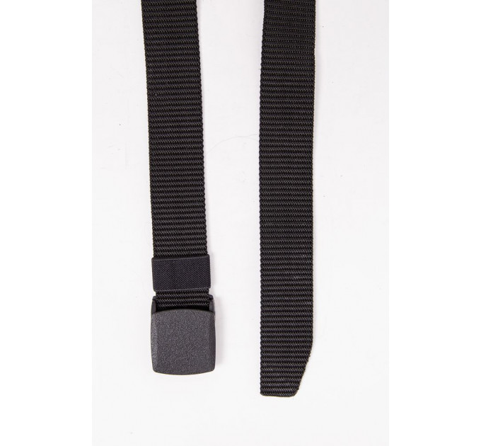 Класичний ремінь унісекс, чорного кольору, 196R40T1W9