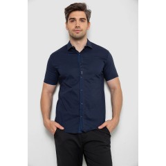 Сорочка чоловіча, колір синій, 214R7397