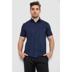 Сорочка чоловіча, колір синій, 214R7001