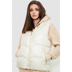 Жилет женский, цвет молочный, 244R7011