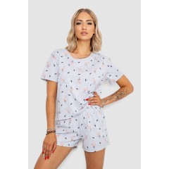 Пижама женская, цвет серый, 102R370