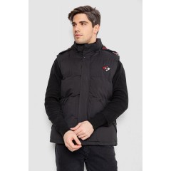 Жилетка мужская демисезонная, цвет черный, 244R99007