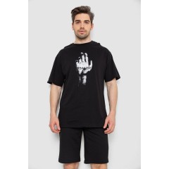 Костюм мужской повседневный, цвет черный, 238R1575