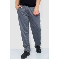 Спорт штаны мужские, цвет серый, 244R41392