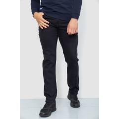 Джинсы мужские, цвет черный, 240R6902