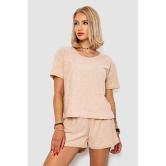 Пижама женская, цвет бежевый, 102R367