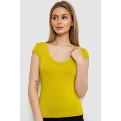 Майка женская, цвет горчичный, 186R301