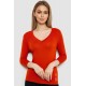 Женский лонгслив укороченный с рукавом 3/4, цвет терракотовый, 186R508