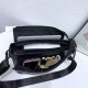 Мужская кожаная сумка-мессенджер, барсетка на одно плече 22x26x6 Tiding Bag 75-5271 черная
