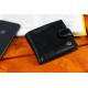 Стильне шкіряне портмоне ST Leather В 103 Чорний