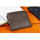Кожаное мужское портмоне на кнопке ST Leather ST104 Коричневое
