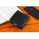 Кожаное мужское портмоне на кнопке ST Leather ST104 Черный