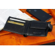Кожаное мужское портмоне на кнопке ST Leather ST-104-1 черный