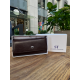 Черная ключница из натуральной кожи с отделением для денег ST Leather B416