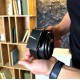 Чоловічий шкіряний ремінь із пряжкою автомат 3733