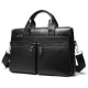 Мужская сумка для офиса 39x28×8, портфель папка для ноутбука и бумаг SK N76955 черный