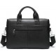 Мужская сумка для офиса 39x28×8, портфель папка для ноутбука и бумаг SK N76955 черный