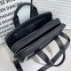 Шкіряна чоловіча ділова сумка для ноутбука 40x27x10, офісний портфель Tiding Bag 56901, чорний