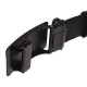 Автоматический мужской пасок с пряжкой115-125×3.5 / ремень на брюки Borsa Leather, черный