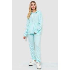 Спорт костюм женский двухнитка, цвет светло-мятный, 244R009