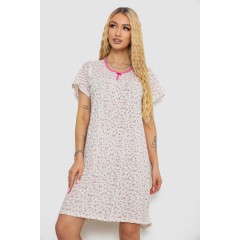 Ночная рубашка, цвет бело-розовый, 238R58367