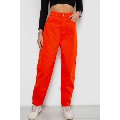 Джинсы женские MOM, цвет оранжевый, 0R1120