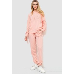 Спорт костюм женский двухнитка, цвет светло-персиковый, 244R009