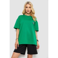 Костюм женский повседневный, цвет зеленый, 241R5004-1