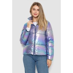 Куртка женская демисезонная плащевка, цвет разноцвет , 243R2022-2