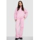 Спортивный костюм женский на флисе, цвет розовый, 241R2001-2