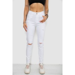 Джинсы женские, цвет белый, 182R3064