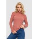 Гольф женский в рубчик, цвет темно-коралловый, 238R505
