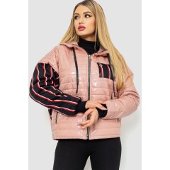 Куртка женская демисезонная, цвет пудровый, 102R5222