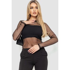 Боди, цвет черный, 115R0561-8