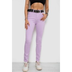 Джинсы женские Skinny Американки, цвет сиреневый, 182R00223