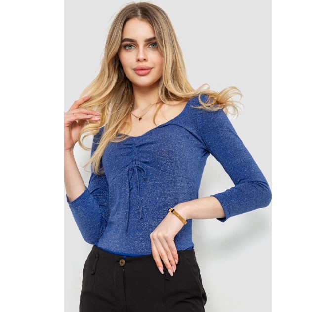 Боди нарядное, цвет синий, 244R100