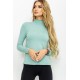 Гольф женский трикотажный, цвет светло-оливковый, 131R152034
