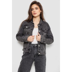 Куртка женская джинсовая, цвет серый, 255RA2300