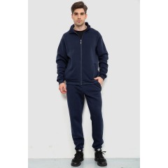 Спорт костюм мужской на флисе, цвет темно-синий, 244R967