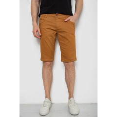 Шорты мужские однотонные, цвет коричневый, 238R2469