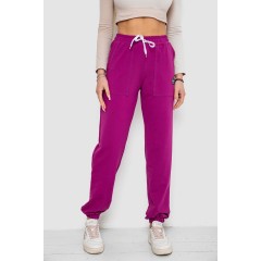 Спортивные штаны женские, цвет фуксия, 247R4670