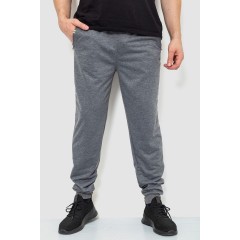 Спорт штаны мужские двухнитка, цвет серый, 244R41298