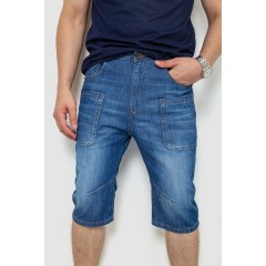 Шорты мужские джинсовые 244R1040, цвет Синий