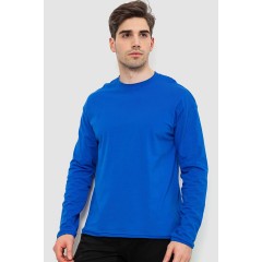 Лонгслив мужской однотонный, цвет электрик, 102R3308