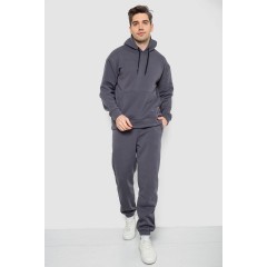 Спорт костюм мужской на флисе, цвет серый, 190R235