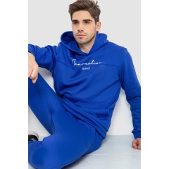 Спортивный костюм мужской на флисе, цвет электрик, 238R57160