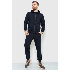 Спорт костюм мужской демисезонный, цвет темно-синий, 223R005